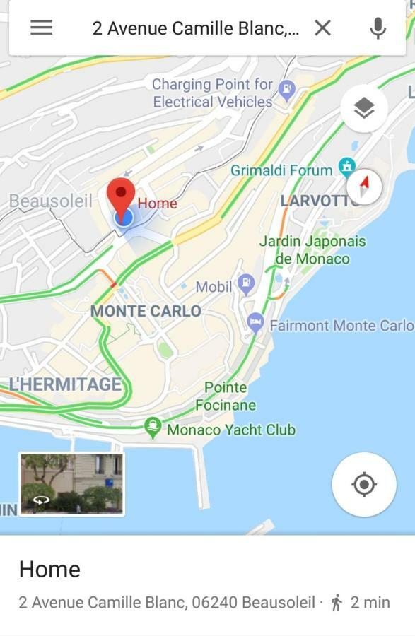 Home For 2 Few Steps From Casino Monte Carlo And Beach Beausoleil Eksteriør bilde
